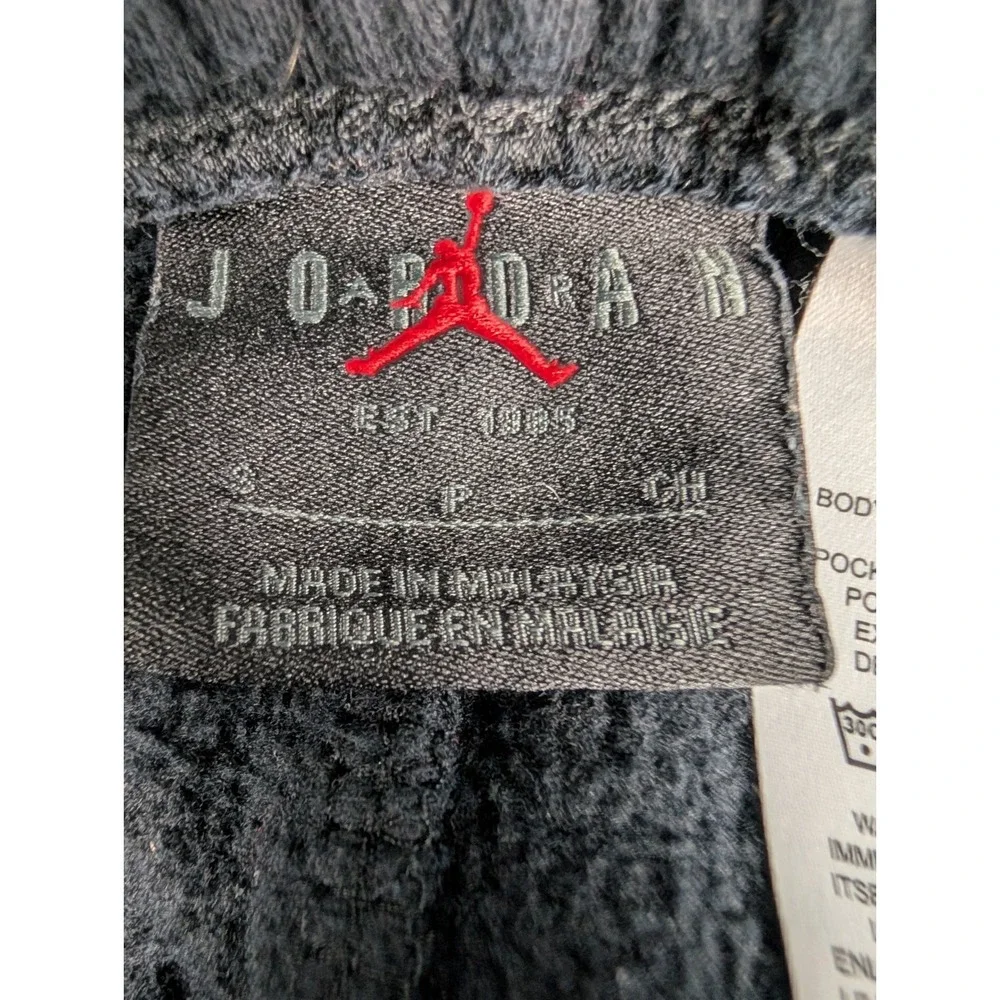 Jordan Jumpman Nike Air Sweatpants Men's S Athletic Pants Black/Red Logo‎